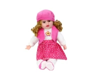 Pink/White Baby Doll For Kids