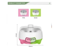 Stainless Steel Plastic Automatic Yogurt Maker 1L