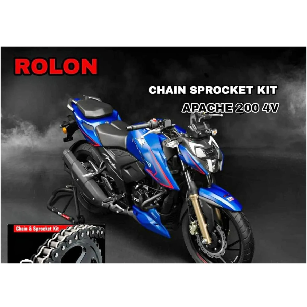 Tvs apache rtr 200 deals 4v chain sprocket price