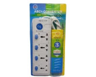 ABC+ 4 Way Multiplug With Separate Switches