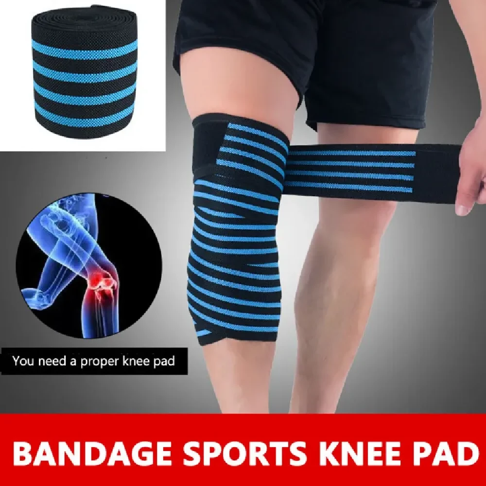 Unisex Knee Wraps Pair for Gym Squat Weightlifting Price in Nepal