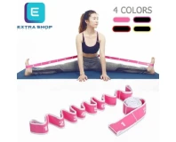 Adjustable 8 Loops Yoga Stretch Strap Fitness