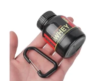 Whey Protein Portable Funnel Keychain