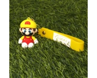 3D Mario Keyring With Strap