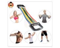 Chest Expander for Fitness Home Workout with Tube