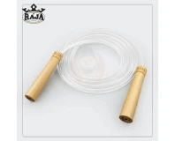 Wood Handle Heavy PVC Tube Diameter Boxer JumpRope