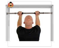 Heavy Duty Adjustable Pull or Chin Up Rod Bar