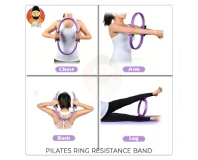 Fitness Circle Yoga Pilates Ring Resistance Band