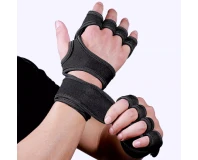 Black Weight Lifting Anti-skid Fitness Gym Gloves