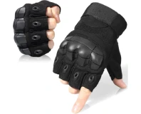 Military Tactical Hard Knuckle Half Finger Gloves