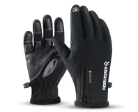 Black Water/Windproof Anti-Skid Protection Gloves