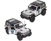 Kinsmart Wrangler Police Jeep Toy 1/32