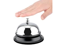 Comix Silver B4001 Call Bell Hand Ring Bell