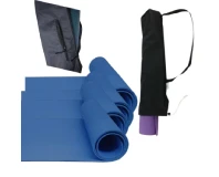Plain Yoga Meditation Mat With Portable Cover Bag