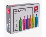 Deli S621 Mix Color High Lighter Set of 10