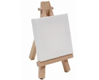Mini Easel with Canvas 12x16 CM