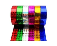 Multicolour Glitter Tape Set Of 12 Pcs