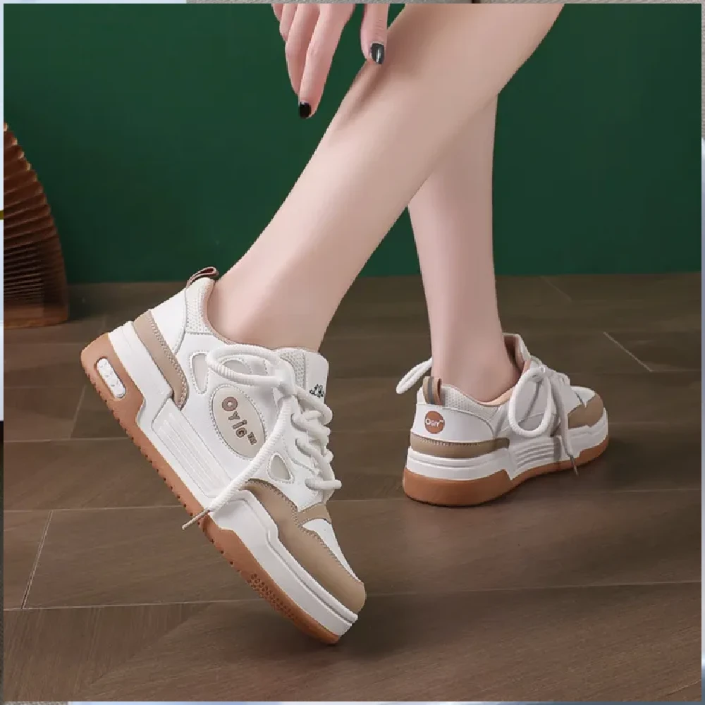 Shop5006271 Store Women Platform Sneakers White Reflective Breathable India  | Ubuy