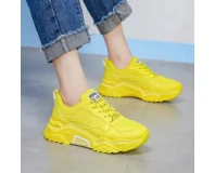 Breathable Lace Up Casual Women Sneakers