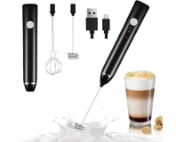 USB Rechargeable Foam Maker and Hand Mixer 3 Speed