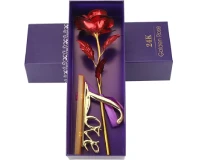 Valentine Gift Golden Rose (Color May Vary)
