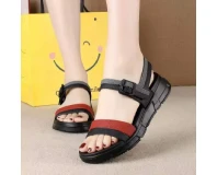 Amazing Ankle Strap Wedge Heel Sandals