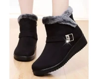 Winter Warm Tassel Flat Snow Boots