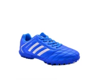 Blue and White Futsal Sport Shoes