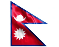 Nepal Polyester Flag 1 Feet