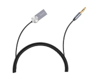 Hoco DUP02 Bluetooth Audio Receiver Spring Cable