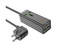HOCO AC9A 30W 4 Port USB PD Charger EU Plug