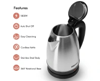 Electromax Stainless Steel Electric Kettle Jug 2L