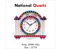National Quartz Taaj Mahal Design Wall Clock