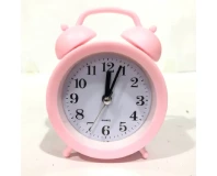 Table Analog Round Fancy Clock with Alarm