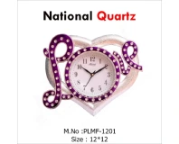 National Quartz Unique Love Design Wall Clock