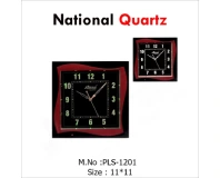 National Fancy PLS 1201 Square Design Wall Clock