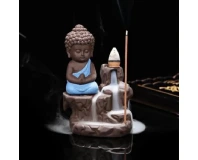 Smoke Back Flow Buddha Fountain with Scented Cone