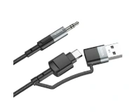 HOCO UPA23 2 In 1 Type C USB Digital Audio Cable