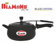 Diamond Black Induction Pressure Cooker 5 Litre