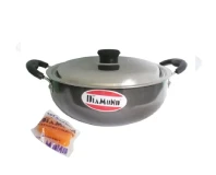 Diamond Black Hard Anodized Karahi 2.5 Litre