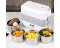 Electric Cooking Lunch Box with 2 Steps