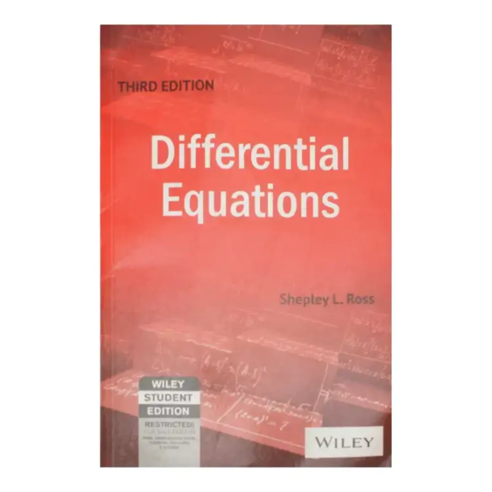 Wiley Differential Equations, Shepley L.Ross Price in Nepal