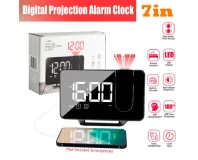 Electronic Projection Alarm Clock with FM Radio