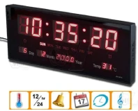 JH3615 Digital LED, Digital Calendar  Wall Clock