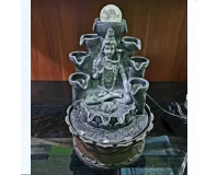 Lord Shiva Black Water Fountain