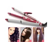 3In1 Professional Hair Curler, Crimper, Straighter