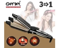 3in1 Hair Curling Iron, Straightener GM-2929