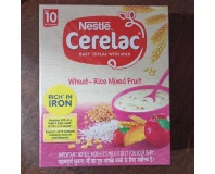 Nestle Cerelac Wheat Rice Mixed Fruits 10M to 12M