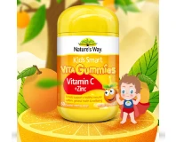 Natures Way Kids Smart Vitamin C and Zinc Gummies