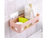 Shower Plastic Caddy Basket with Wall Mounted